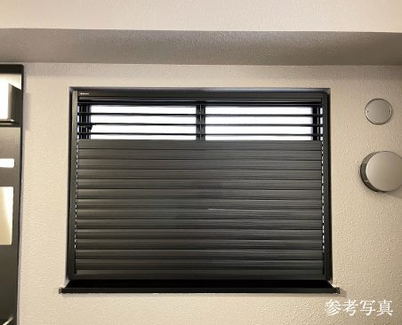 可動式ルーバー面格子