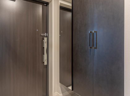 シューズボックス（ミラー付）