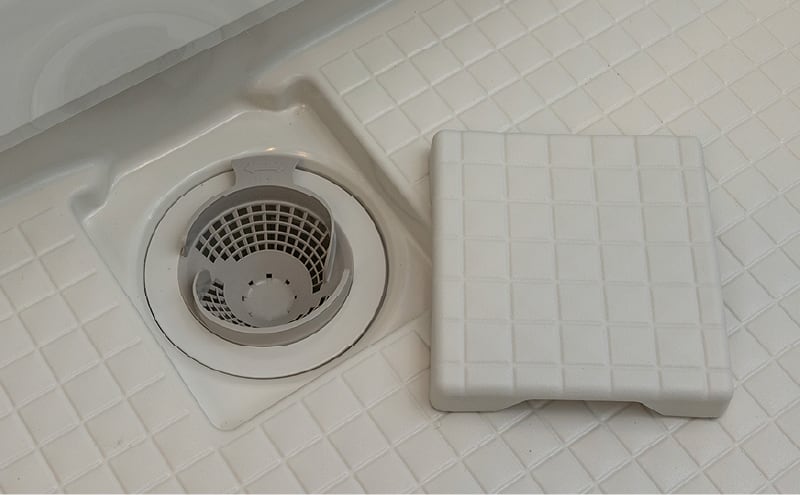 パッとくるりんポイ排水口