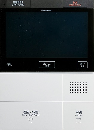 スマートフォンと連携するインターホン