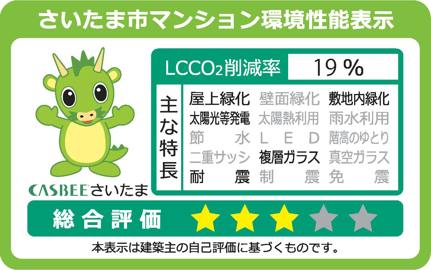 さいたま市マンション環境性能表示