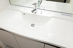 ボウル一体型カウンター