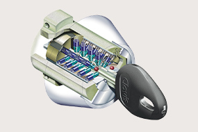 ディンプルシリンダーキー