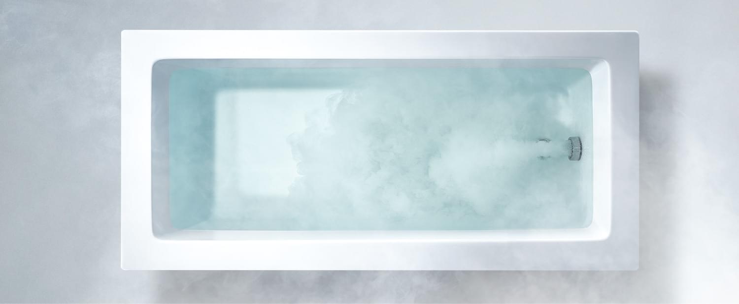 暮らしの中の水にこだわり、マイクロバブルバスユニットを採用。