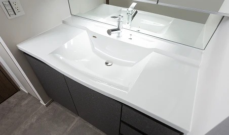 ボウル一体型カウンター