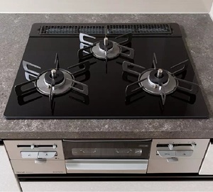 3口ガラストップコンロ