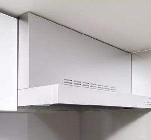 ステンレス製ホーロー整流板付
レンジフード