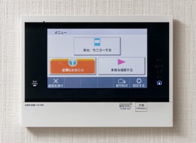 TVモニター付インターホン