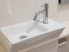 トイレ手洗いカウンター