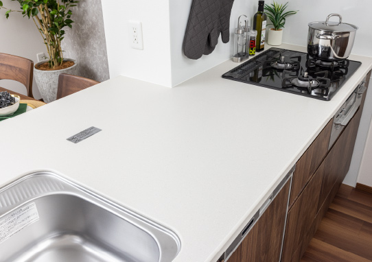 人造大理石カウンター