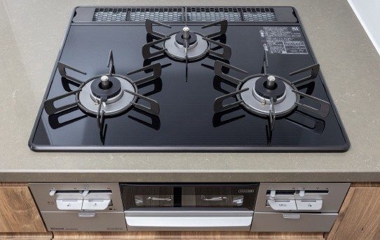 ガラストップコンロ