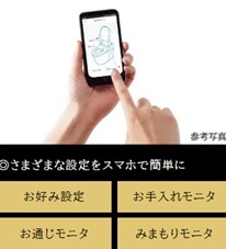 アラウーノアプリ対応