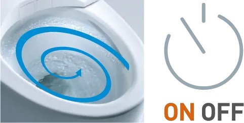 節水・節電トイレ