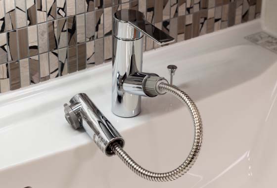 ホース引出タイプ水栓