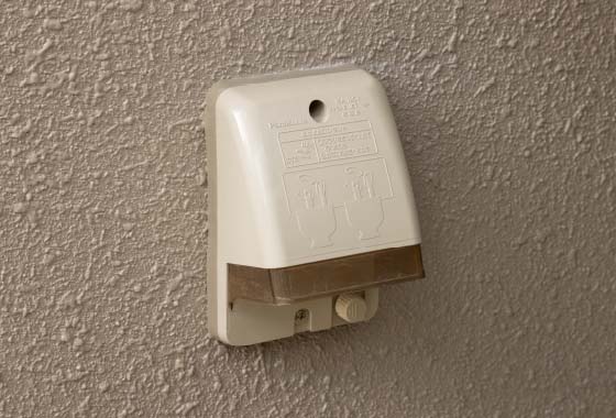 防水コンセント