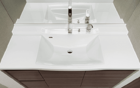 スクエアボウル一体型天板