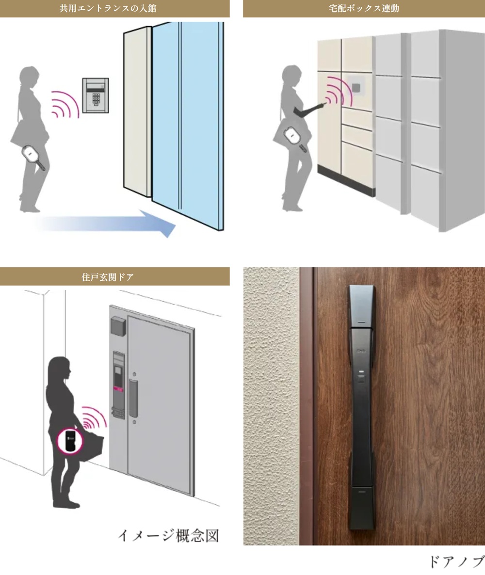 収納キー取り出し