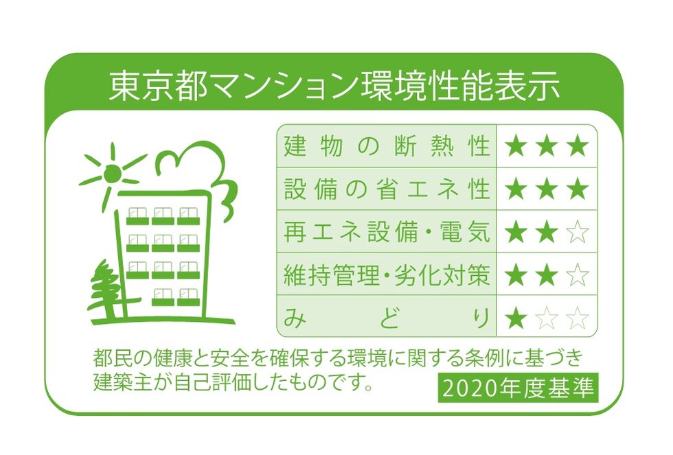 東京都マンション環境性能表示