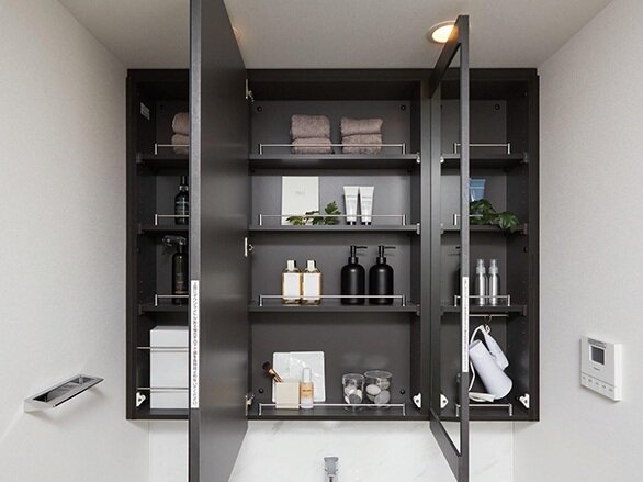 三面鏡付洗面化粧台