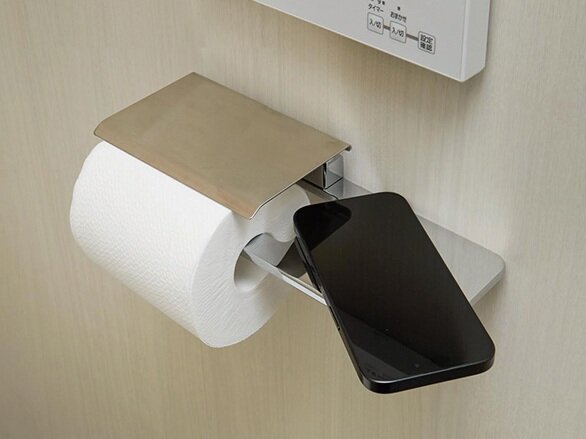 ペーパーホルダー
(スマホカウンター付)