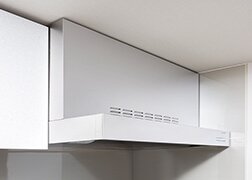 ステンレス製
ホーロー整流板付レンジフード