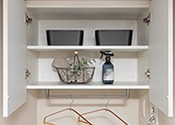 洗濯機上部吊戸棚