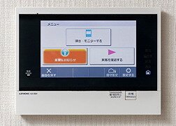 TVモニター付インターホン