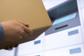 AED内蔵宅配ボックス