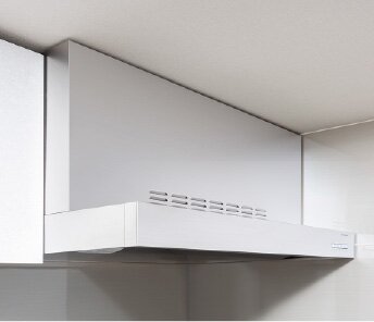 ステンレス製
ホーロー整流板付レンジフード