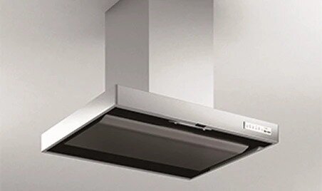 ホーロー整流板付センターマントルフード