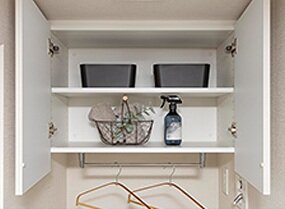 洗濯機上部吊戸棚