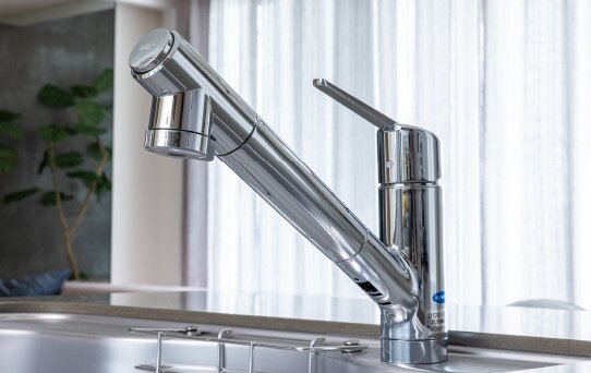 シングルレバー浄水器付・シャワー水栓