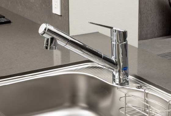 浄水器付混合水栓