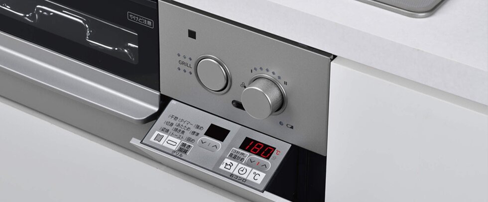 全バーナーでタイマー調理が可能