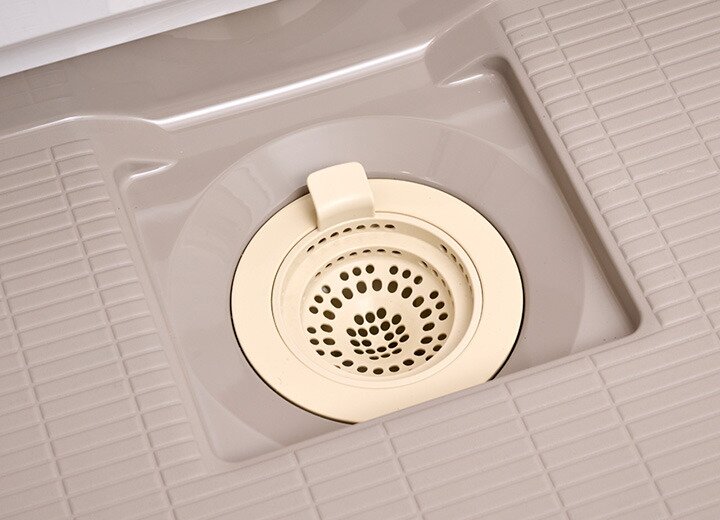 お手入れ簡単排水口