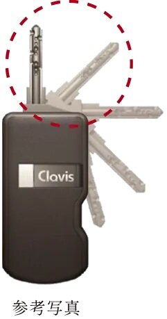 ハンズフリーで解錠Clavis「Tebraシステム」