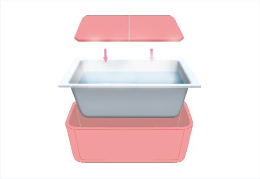 低床保温浴槽
