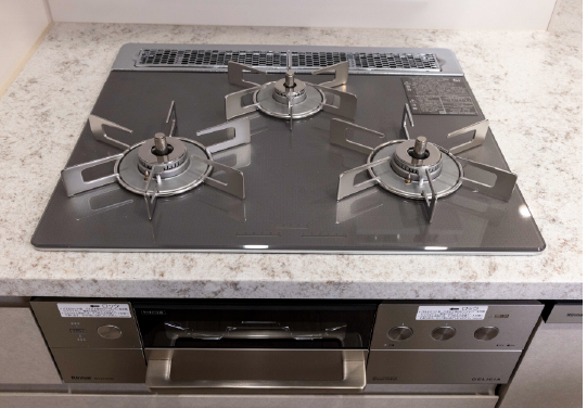 ガラストップコンロ