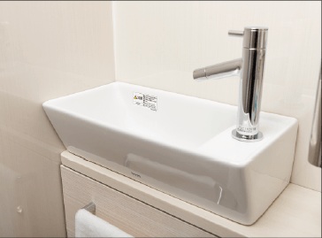 トイレ手洗いカウンター