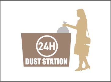 24時間ゴミ出しOK