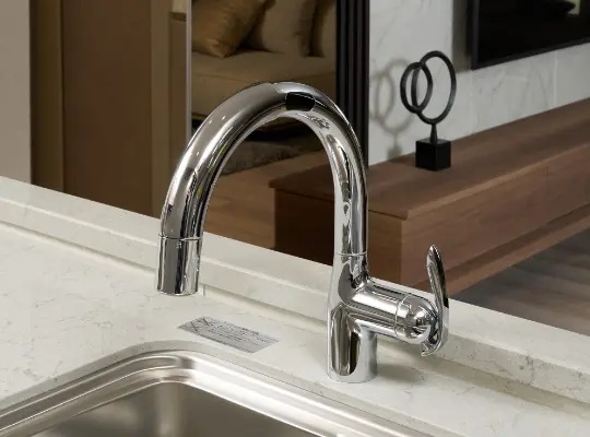 タッチレス蛇口一体型浄水器