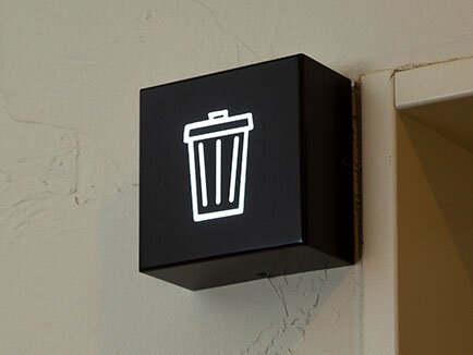 在室表示点灯機能付「24時間ゴミ置場」