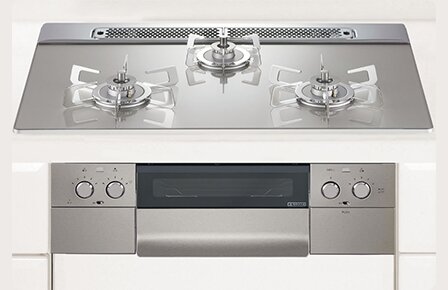 ガラストップコンロ