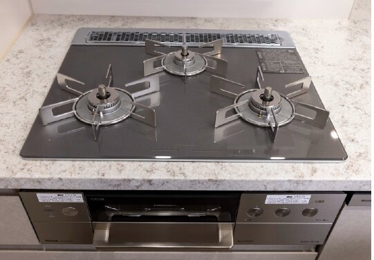 ガラストップコンロ