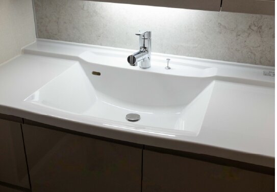 一体洗面カウンター（A～Fタイプ）