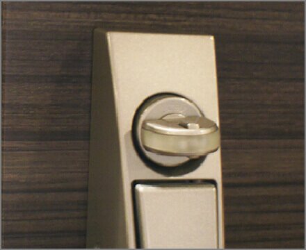 スイッチ式サムターン