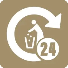 24時間ゴミ捨て可能