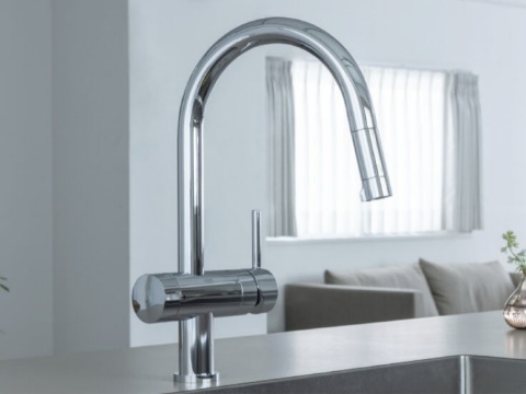 浄水器機能付シャワー水栓
