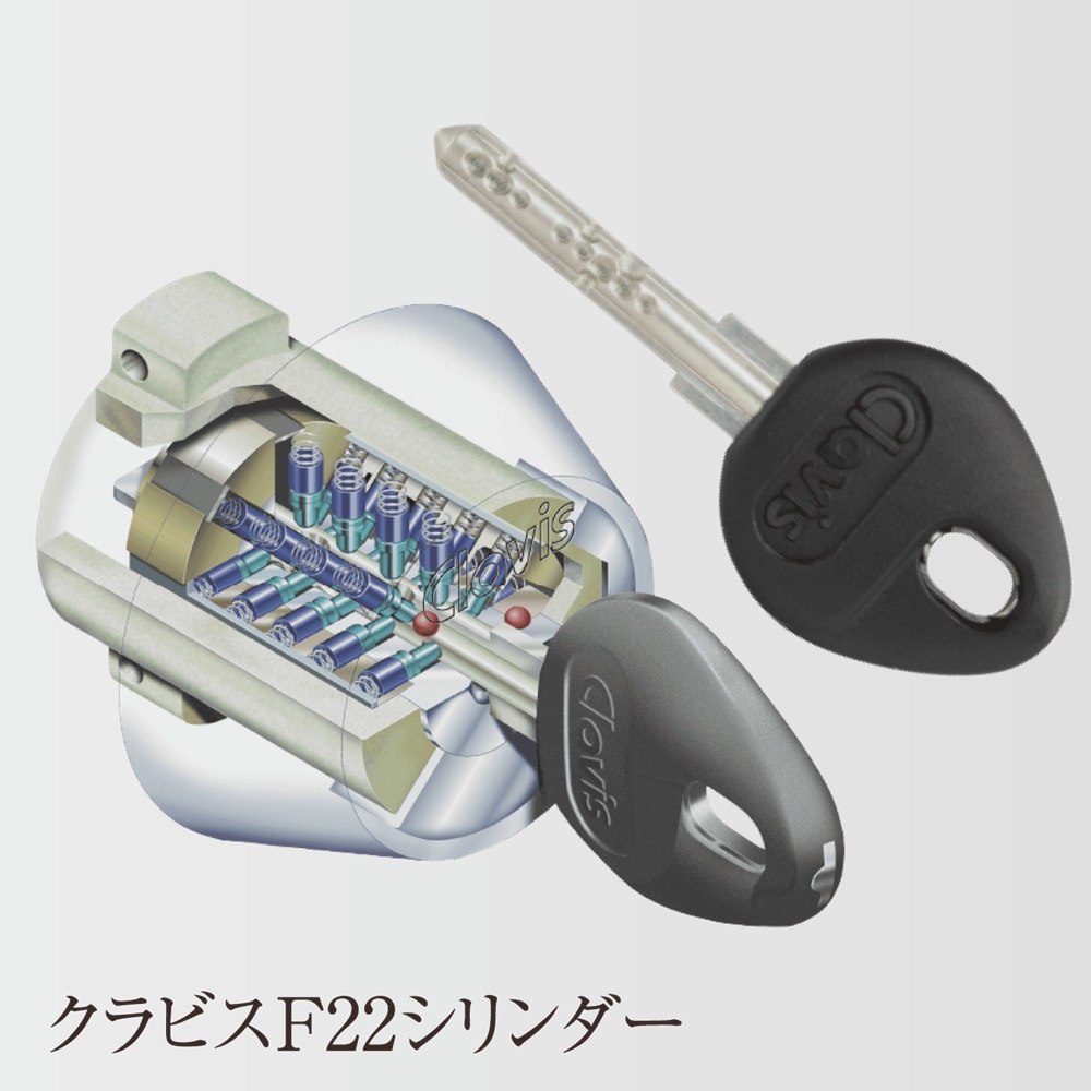 リバーシブルディンプルキー