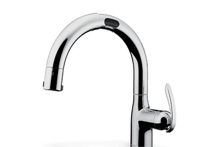 タッチレス浄水器一体型水栓